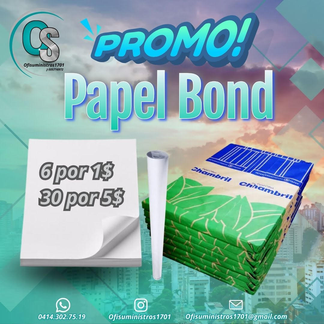 Resma Papel Bond